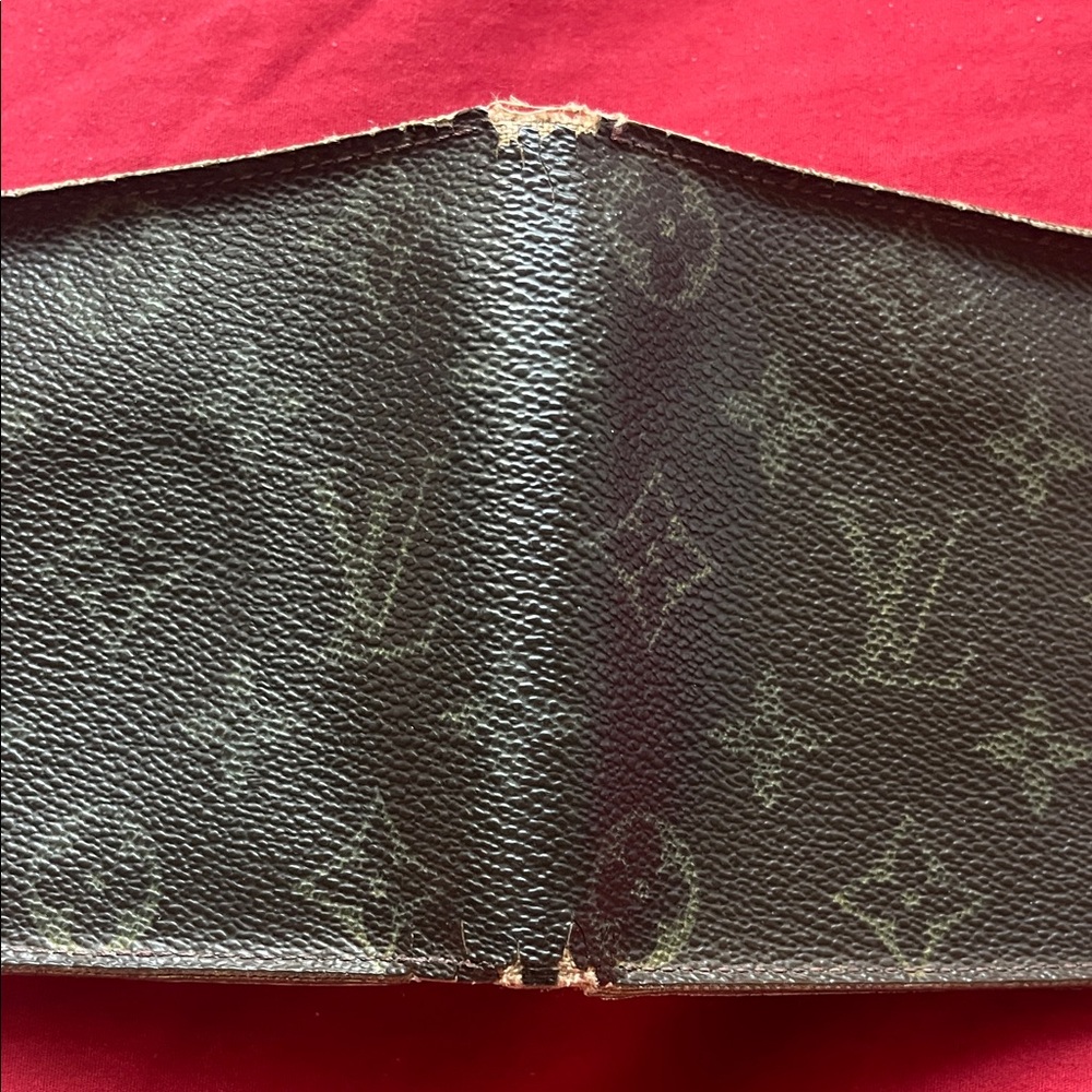 Louis Vuitton Brown Monogram Canvas Bifold Wallet (project piece) - Picture 11 of 13